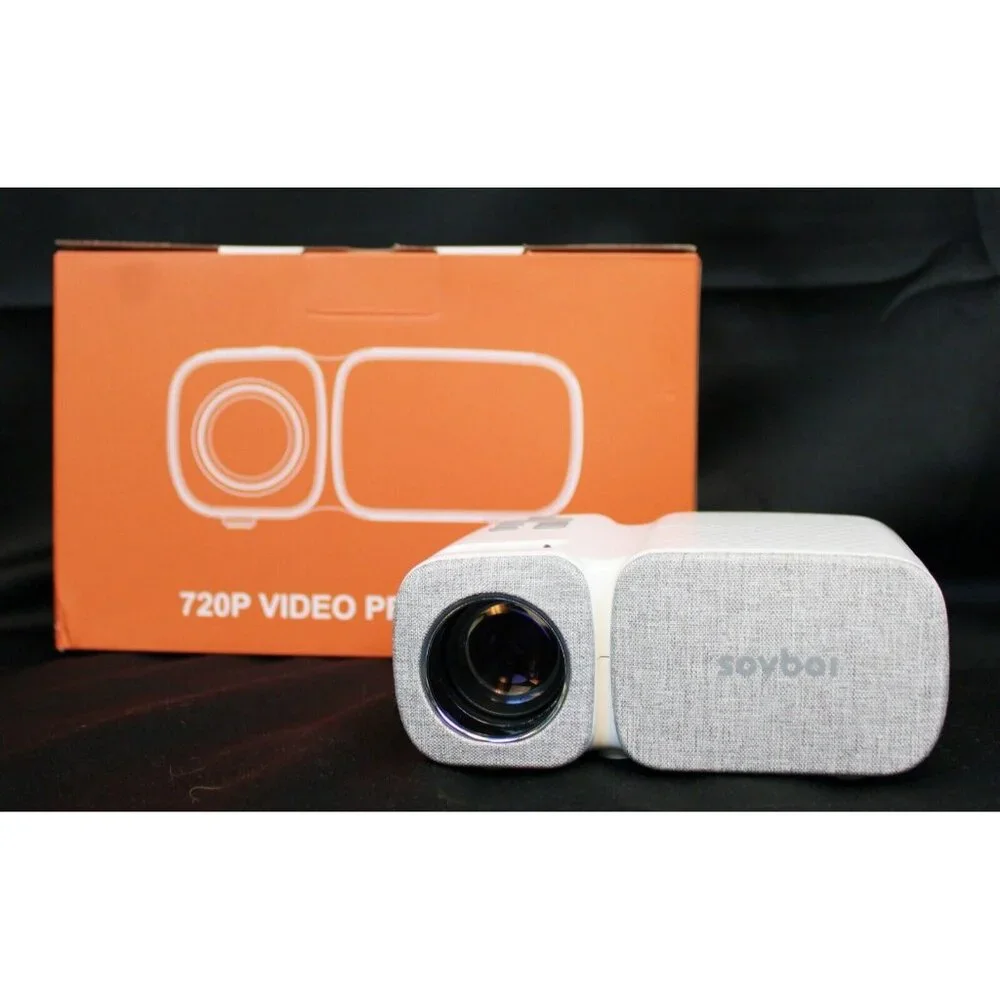 Sovboi 720P Mini Video Projector Wireless Screen Mirroring Portable TV Stick
